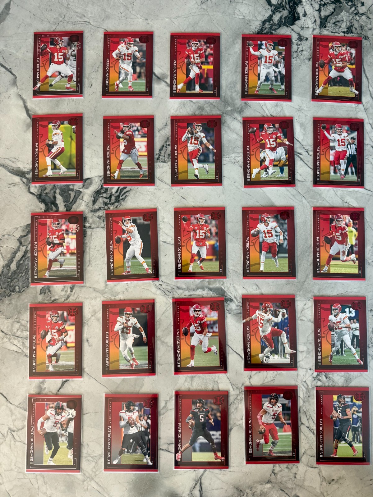 2025 Panini Mahomes Icon Collection – Your Pick!