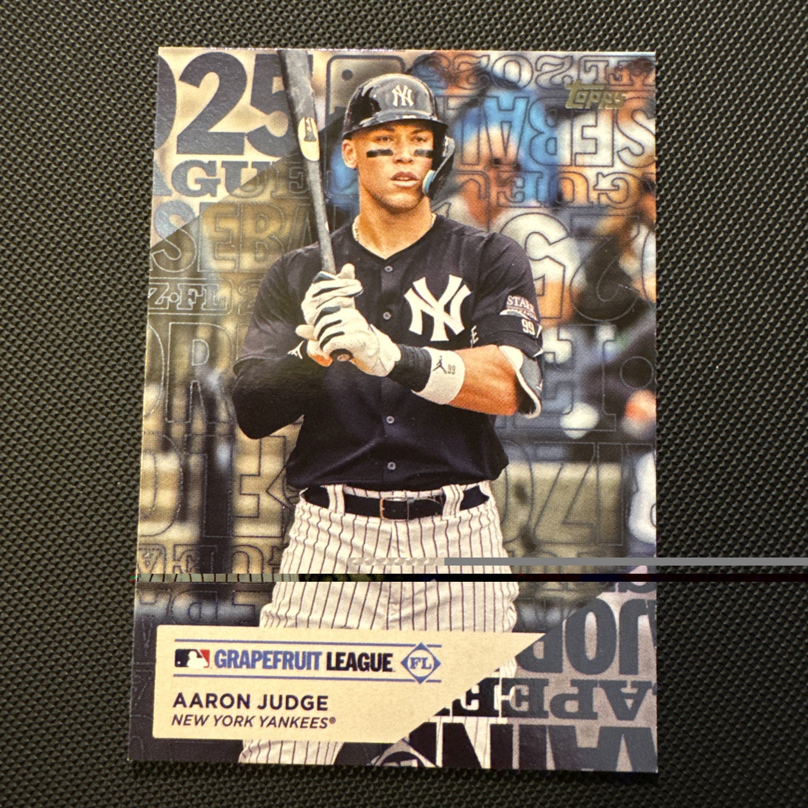 2025 Topps Grapefruit League Insert #TG-2 Aaron Judge Yankees