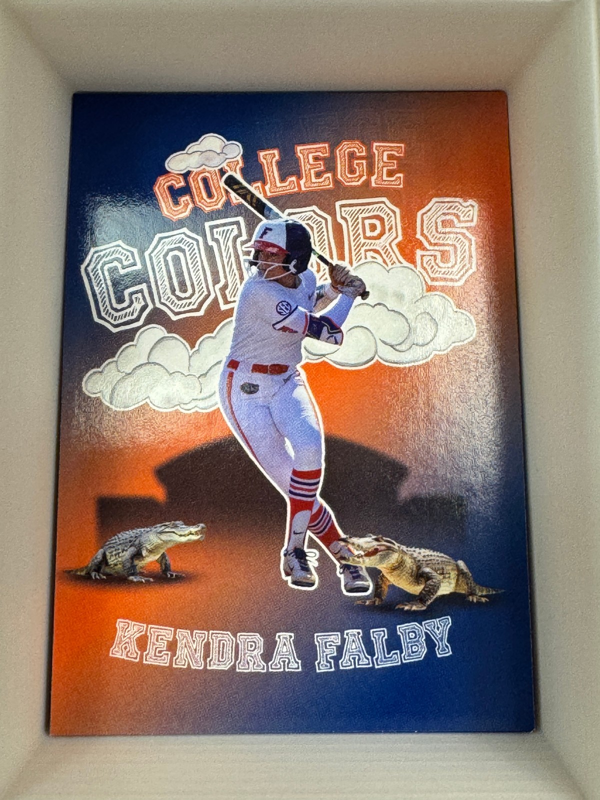 2025 Florida Gators Softball Onit Trading Card Base Parallel Inserts