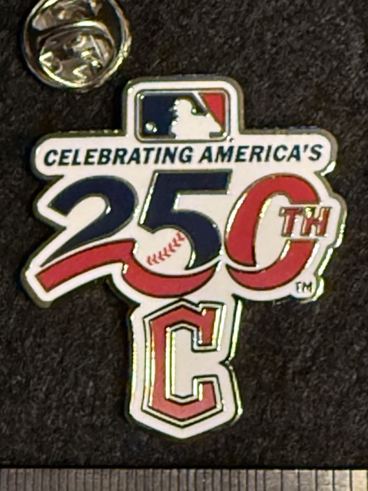 Cleveland Guardians 2026 USA America 250th Birthday Celebration Pin MLB Baseball