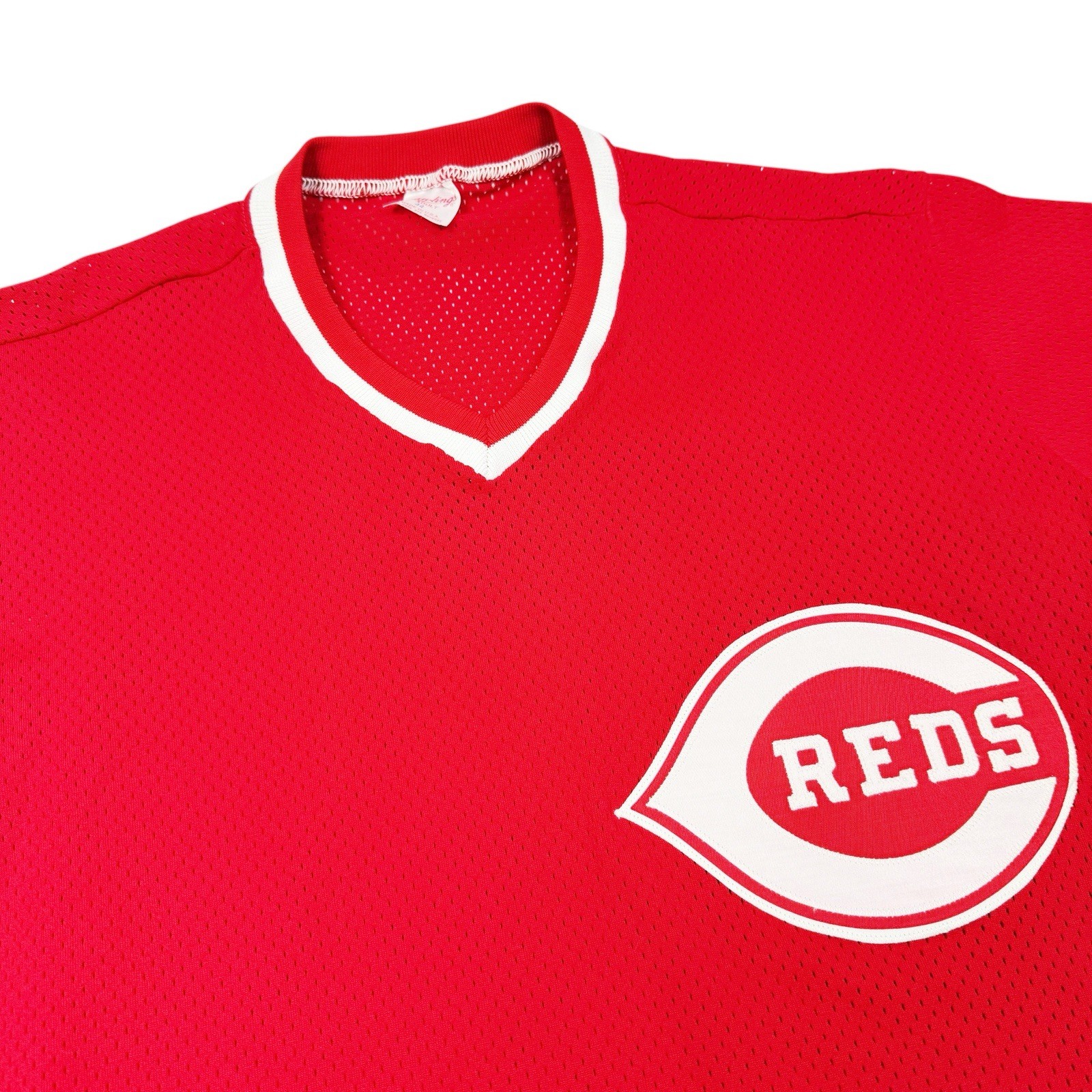 Vtg 1987 MLB Cincinnati Reds Larkin Rookie Rawlings Baseball Jersey Size 44