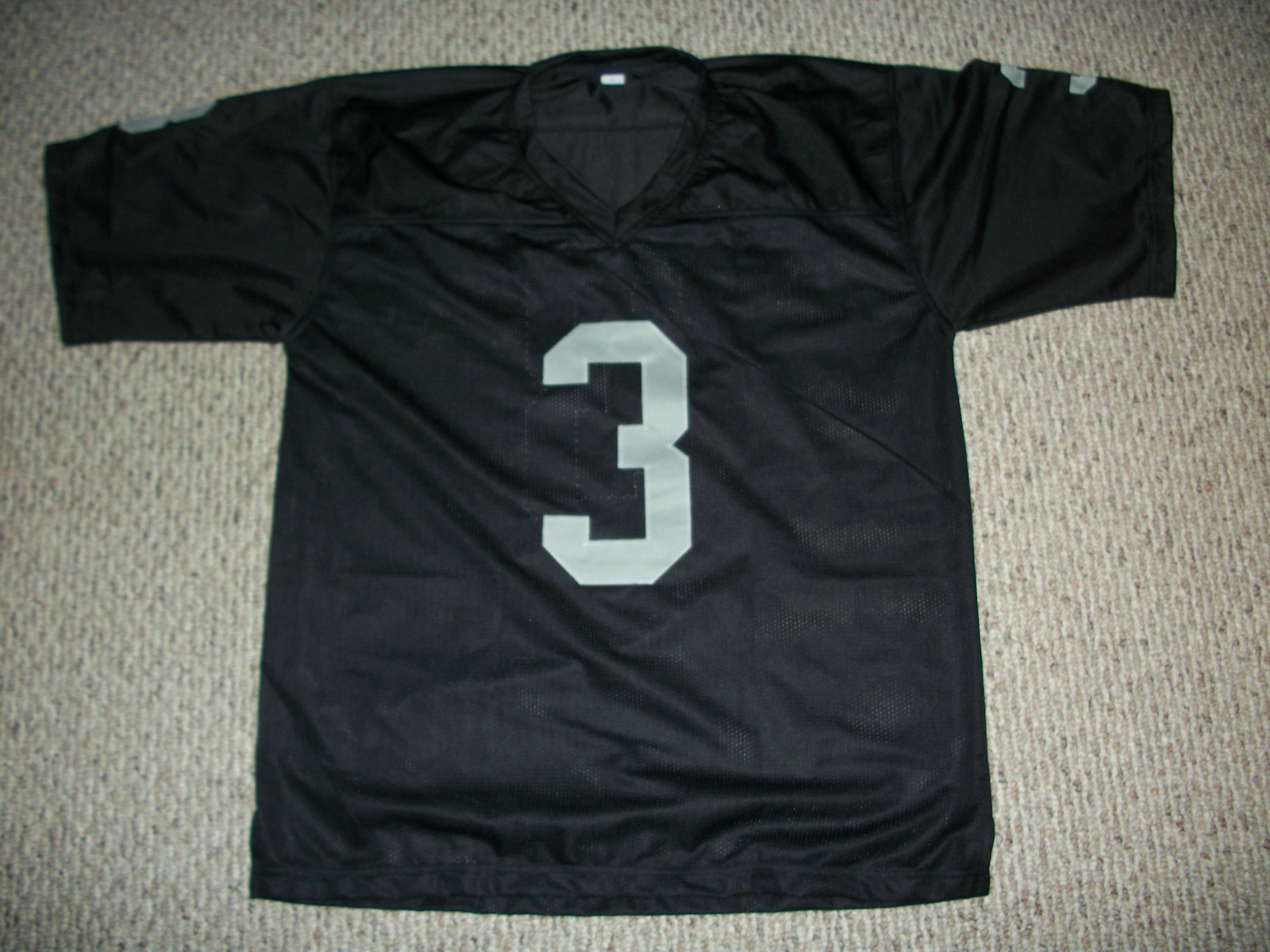 DARYLE LAMONICA Unsigned Custom Oakland/LA Black New Football Jersey Sze S-3XL