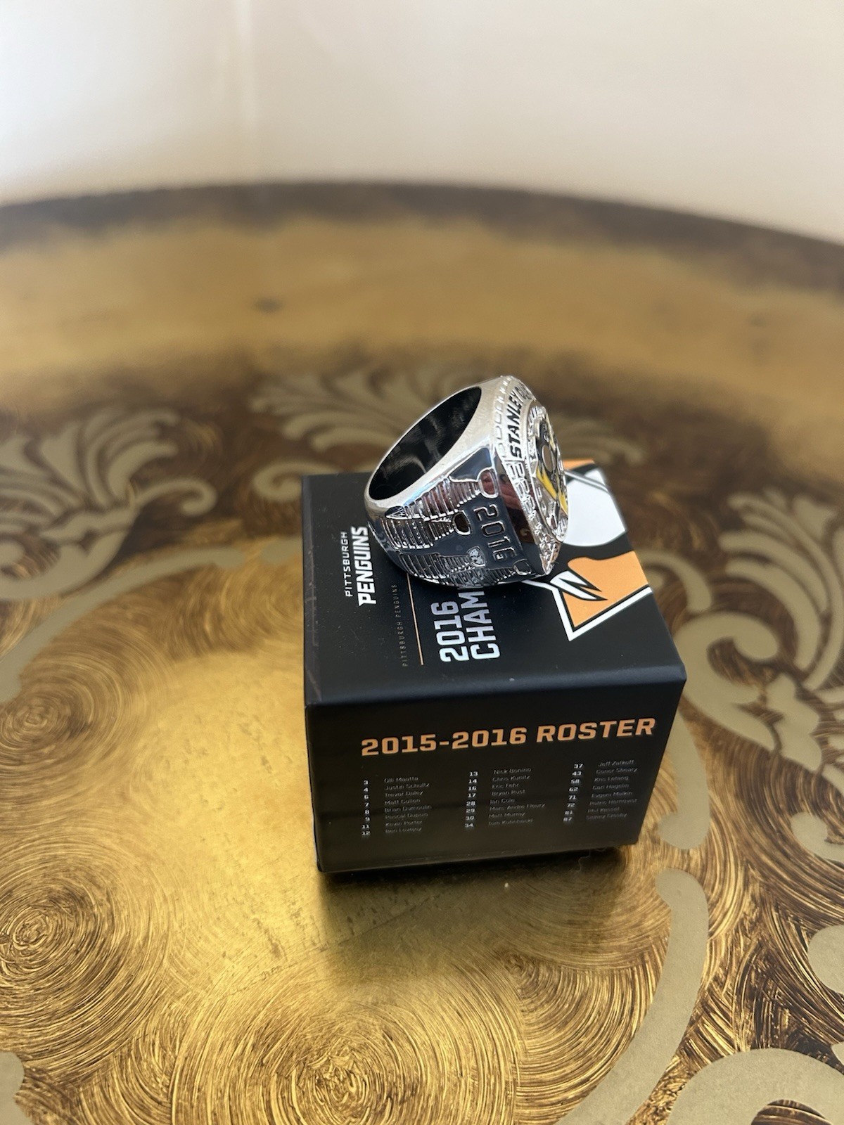 2016 Pittsburgh Penguins Replica Championship Ring SGA Giveaway 1/31 Jan 31 2026