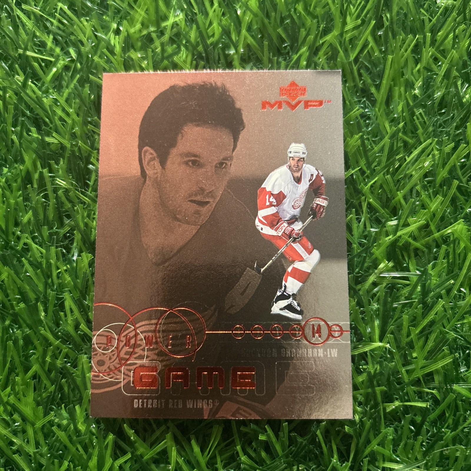 1998-99 Upper Deck MVP Power Game #PG1 Brendan Shanahan Detroit Red Wings H14
