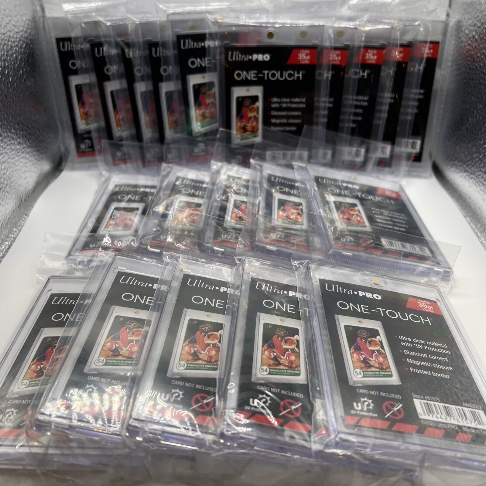 Ultra Pro One-Touch Magnetic Card Holder 35pt Point UV Protection – Lot of 20
