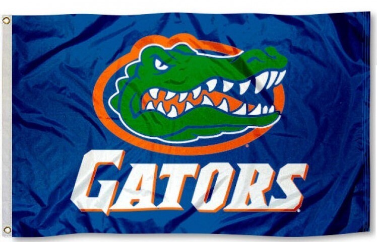 FLORIDA GATORS 3’X5′ FLAG BANNER ***100% FULL COLOR ON BOTH SIDES OF FLAG***