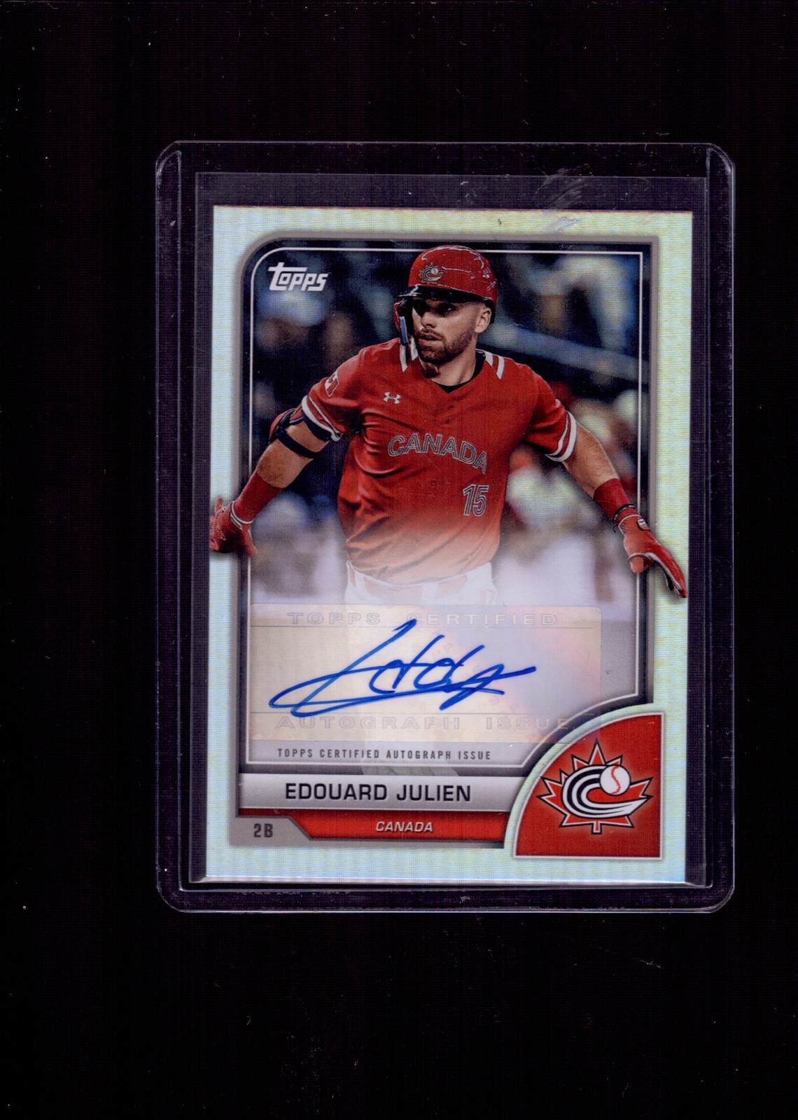 2023 Topps World Baseball Classic #AV-EJU Edouard Julien Autographs