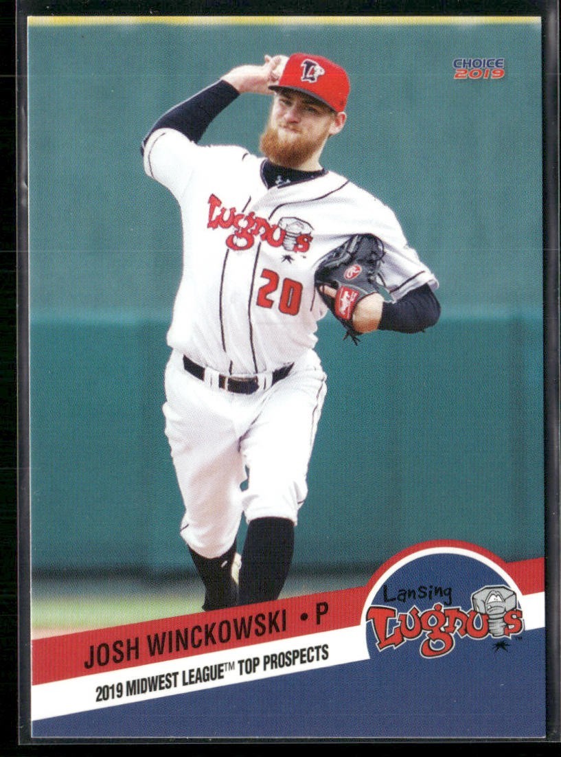 Josh Winckowski 2019 Midwest League Top Prospects Set Card