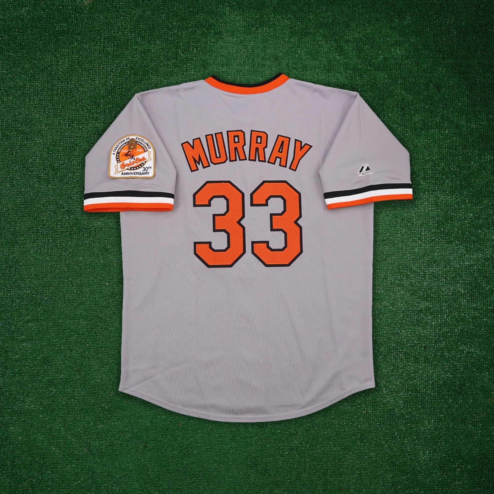 Eddie Murray Baltimore Orioles 1984 Cooperstown Grey 30th Anniv. Men’s Jersey