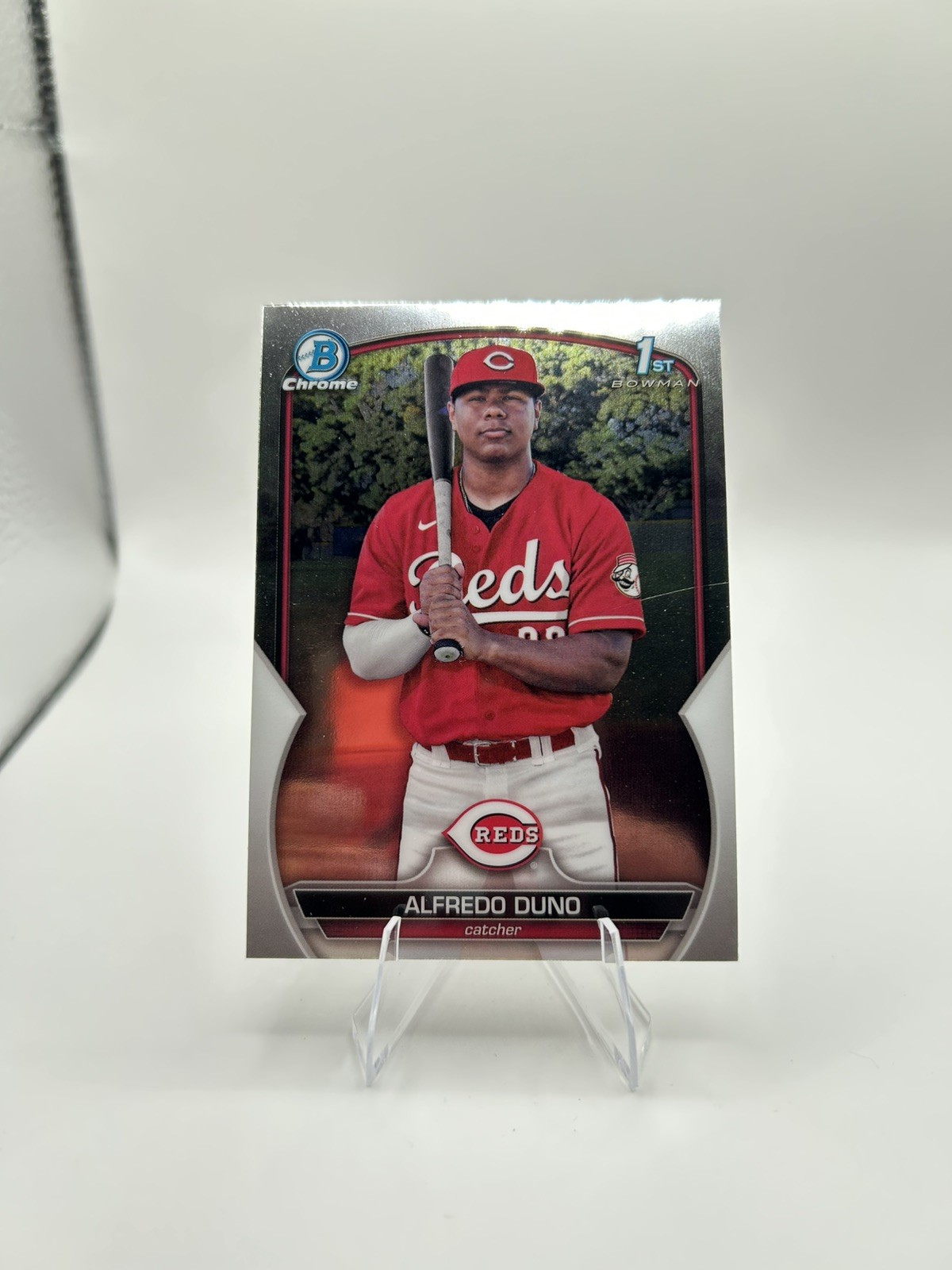2023 Bowman Chrome Prospects Alfredo Duno 1st Bowman #BCP-238 – Cincinnati Reds