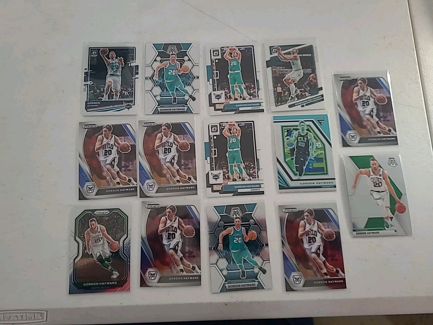 GORDON HAYWARD 28 CARD NBA LOT MIX YEARS + MFG JAZZ CELTICS HORNETS