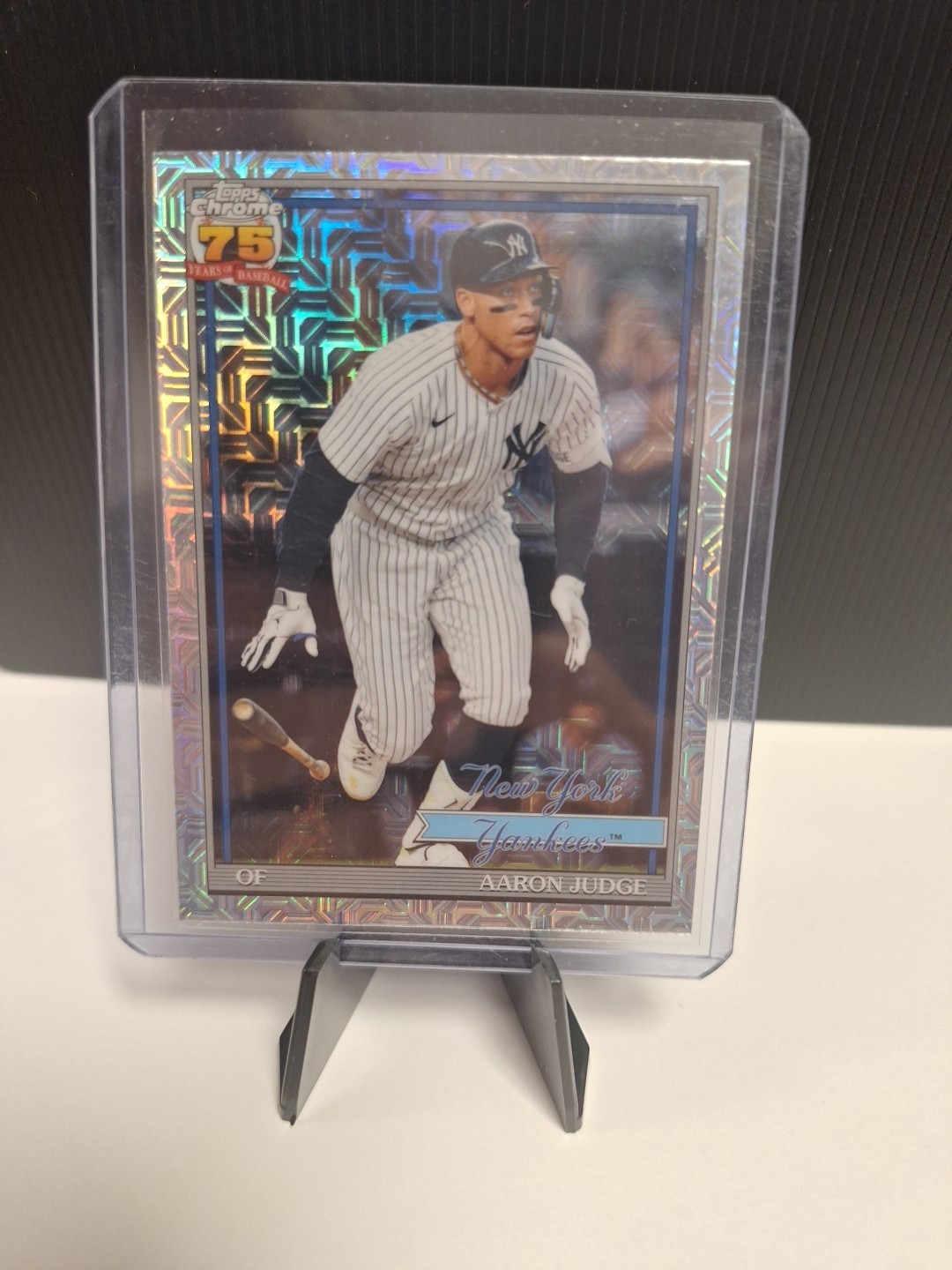 2026 Topps Series 1 – 1991 Topps Chrome Silver Pack Mojo Aaron Judge #91C-82