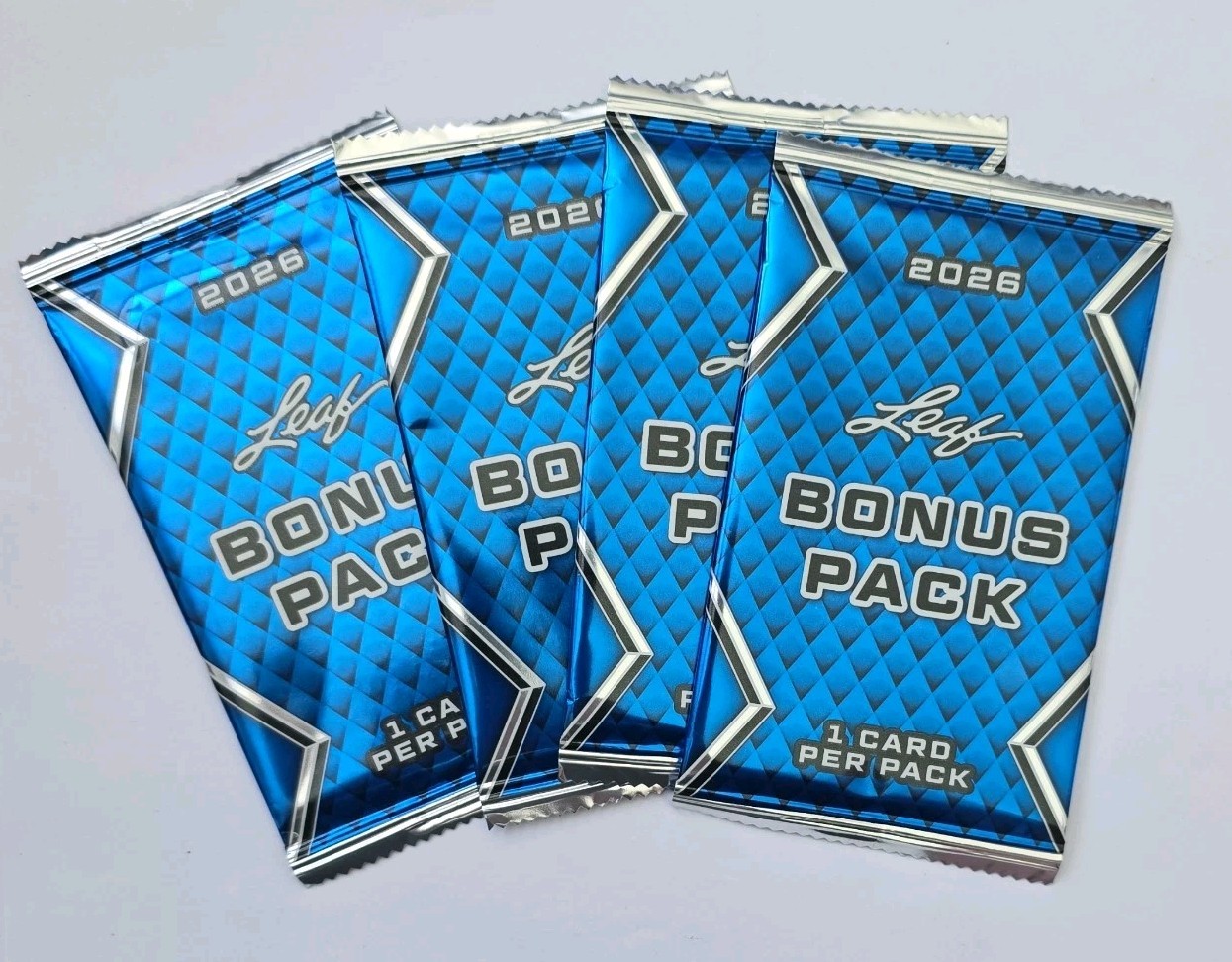 Lot Of 4 – 2026 Leaf Multisport Sealed BONUS Packs – 4 Guaranteed Autographs