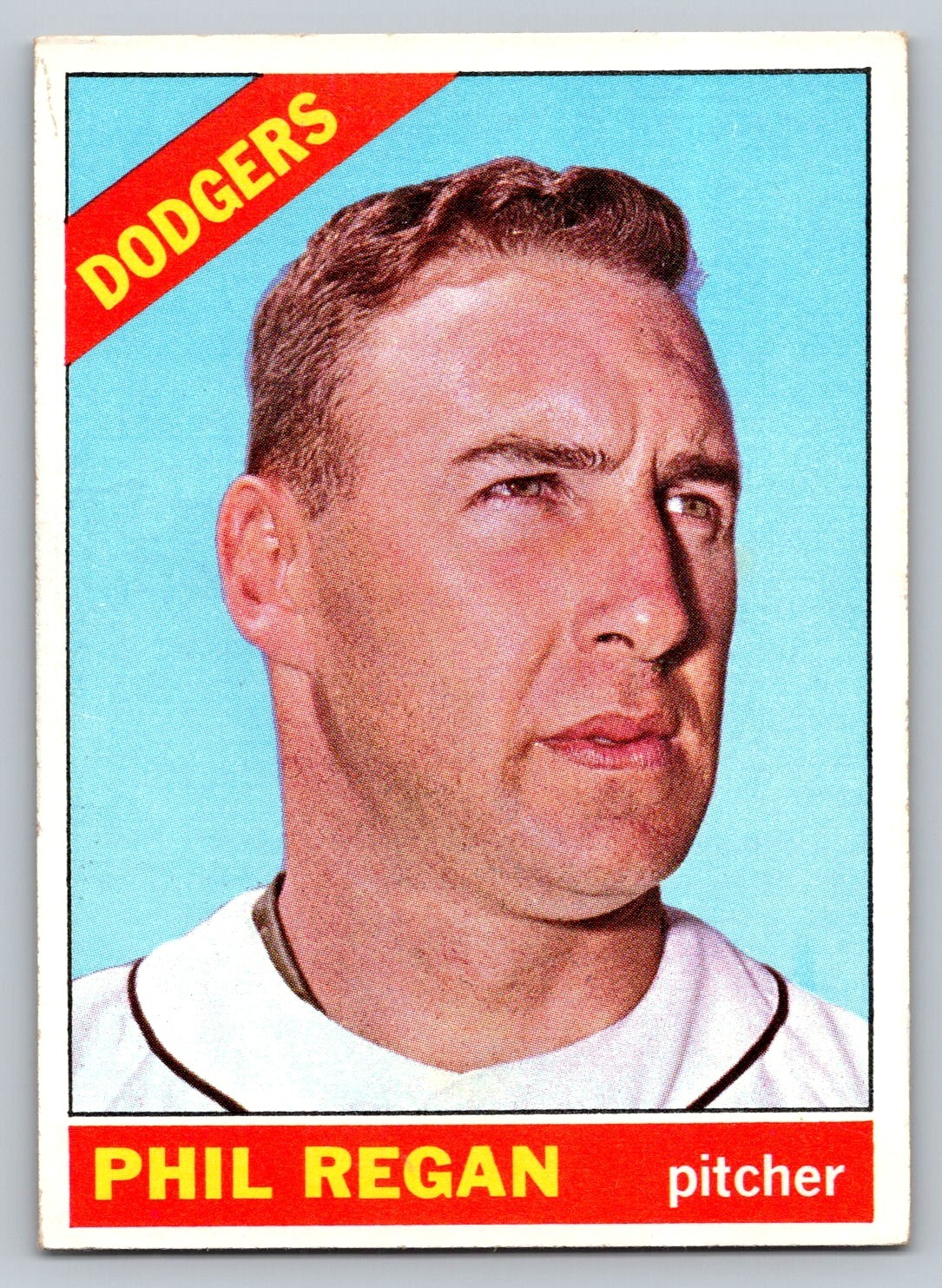 1966 Topps Phil Regan #347 Los Angeles Dodgers