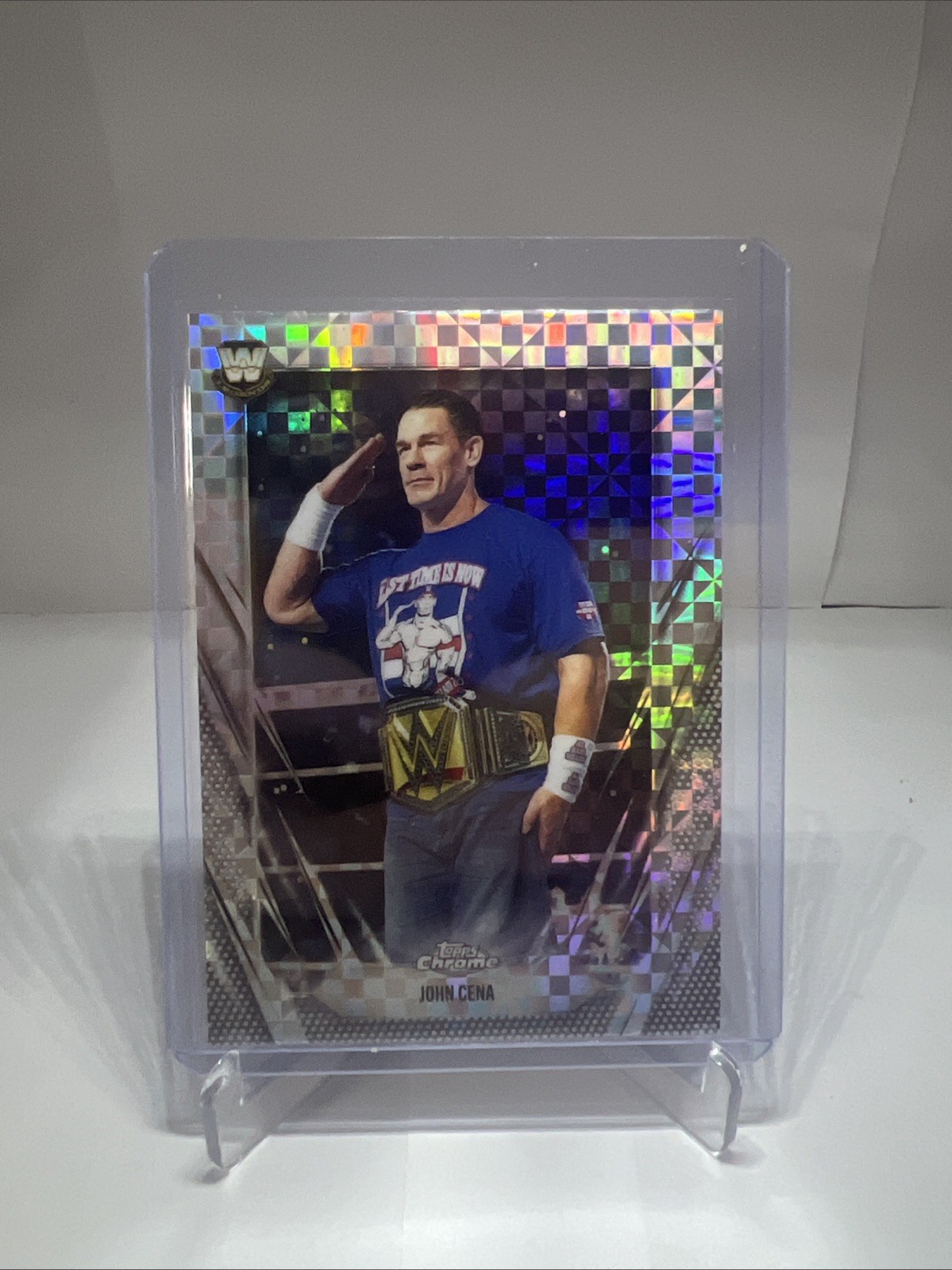 2026 Topps Chrome WWE John Cena X-Fractor #2 Legend