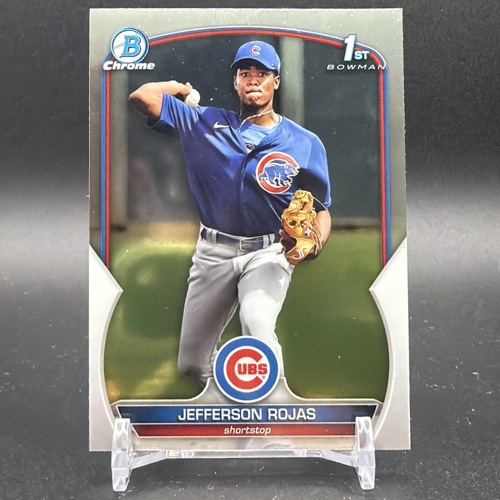 Jefferson Rojas 2023 Bowman 1st Base Chrome Prospect Chicago Cubs BCP-70
