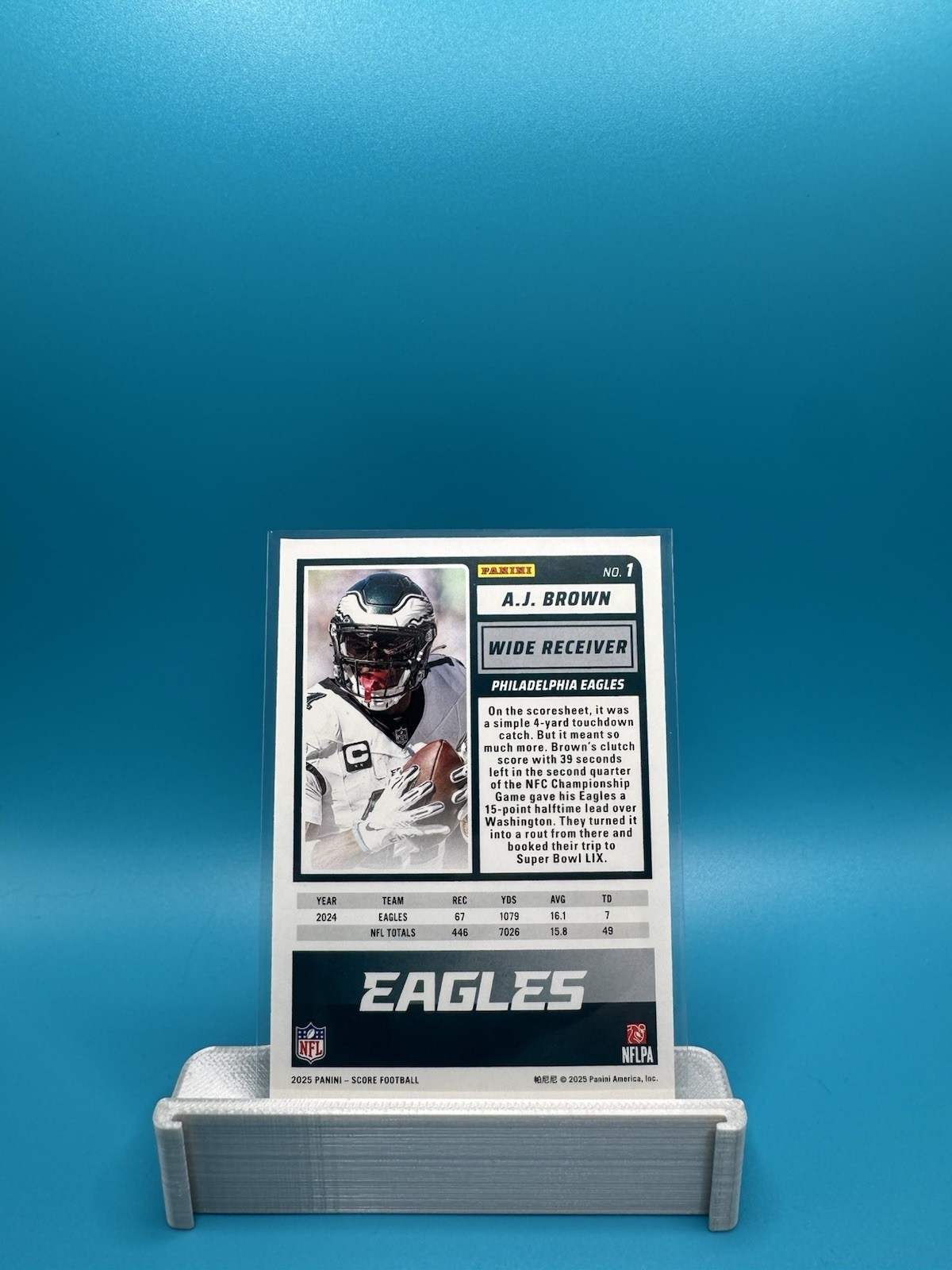2025 Score #1 A.J. Brown Eagles
