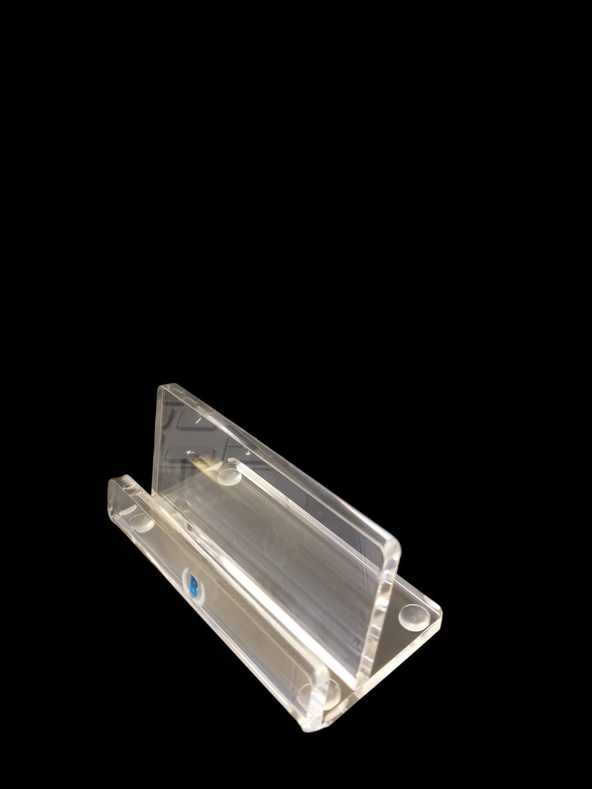 (3 PACK) BGS ACRYLIC DISPLAY STAND WITH LOGO FOR GRADED SLAB W/ RUBBER PADS