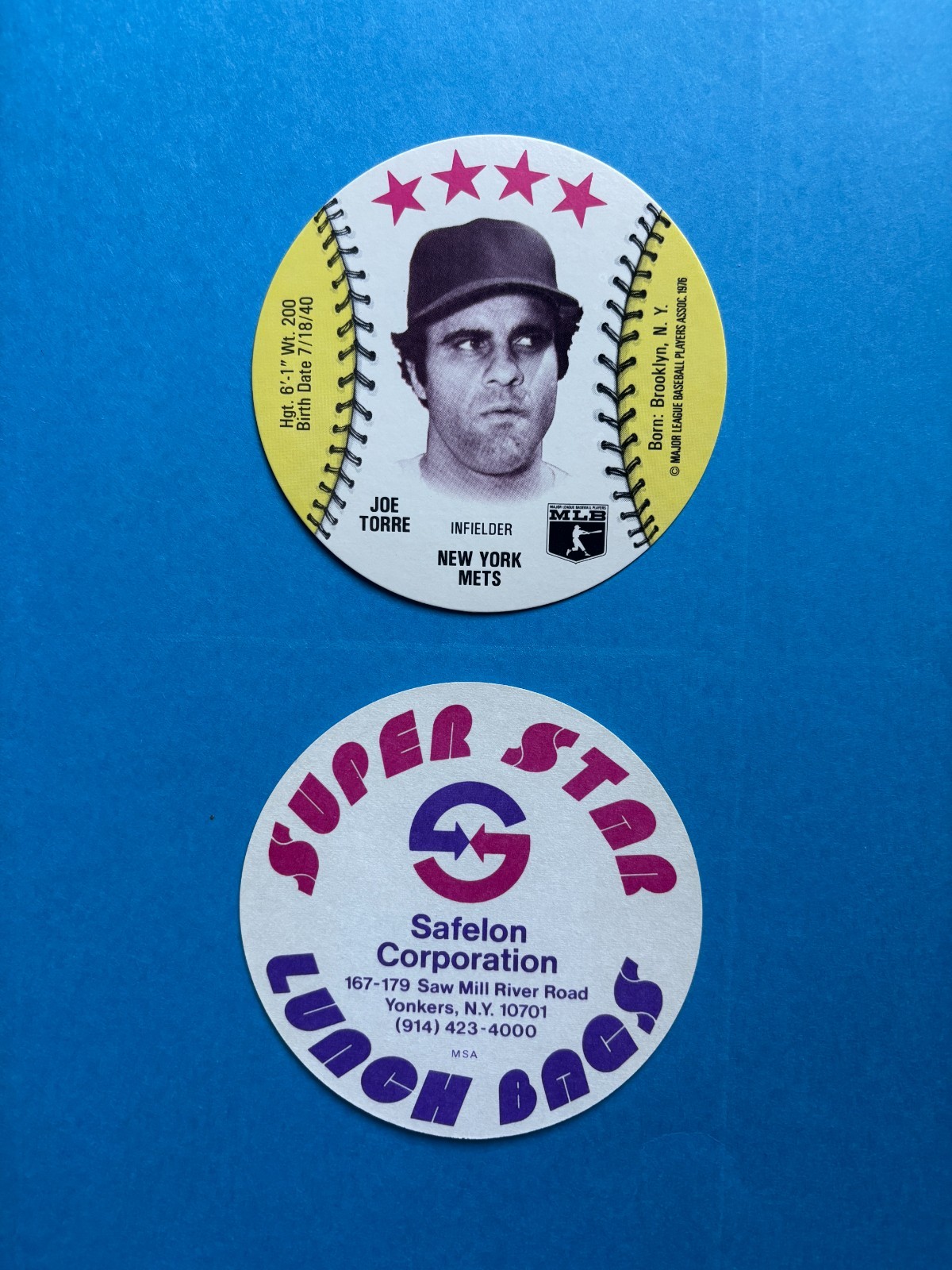 U Pick 1976 MSA Discs – Wiffle Crane Orbaker’s Isaly’s Dairy Isle – Near Mint