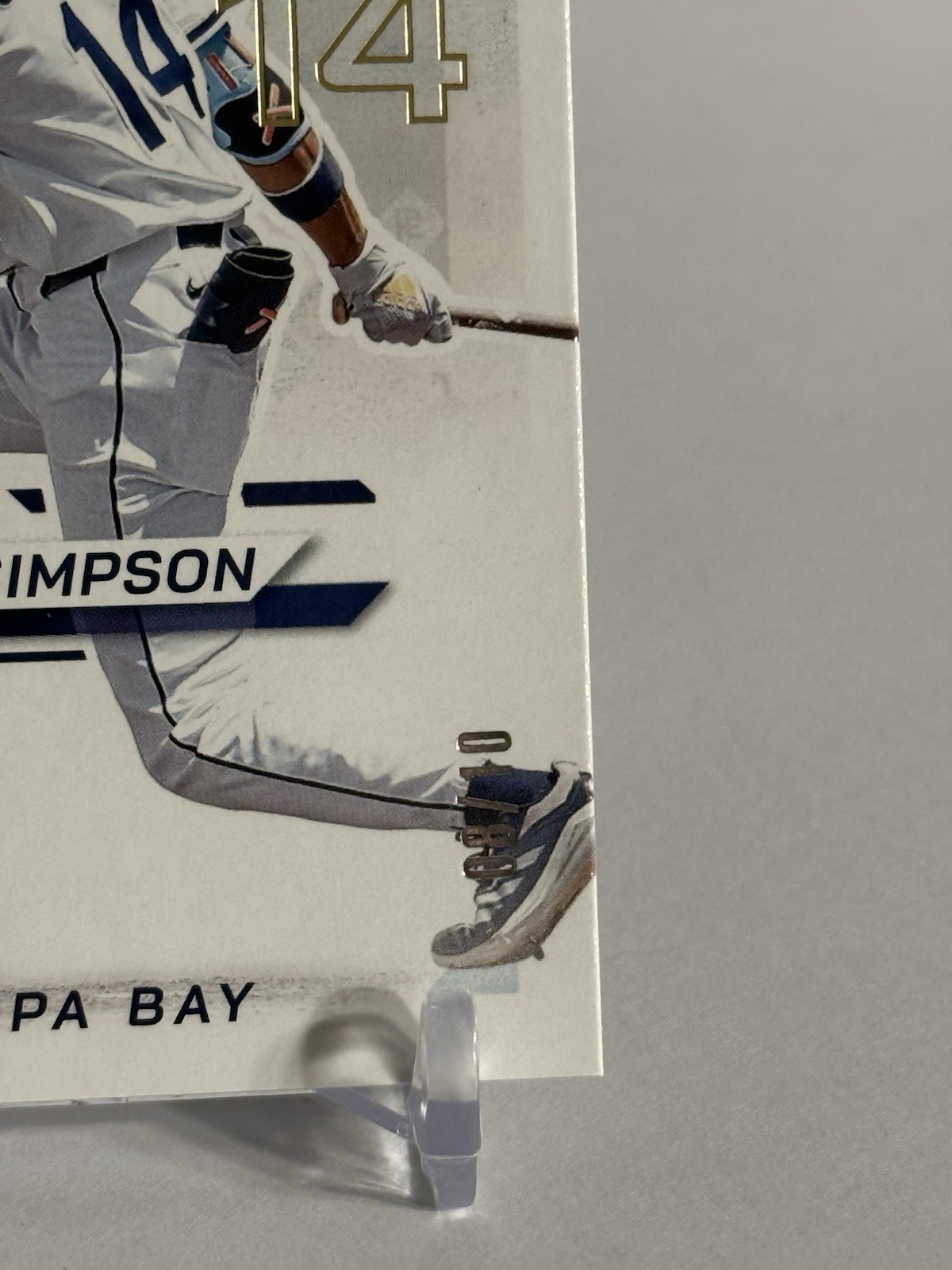 Chandler Simpson 2025 Panini Prospect Edition Ticket RC Gold Rookie /10 TB Rays