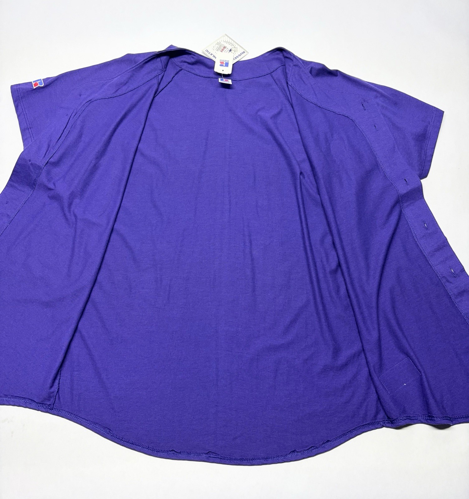 VTG Arizona Diamondbacks Purple Button Baseball Jersey XL Throwback USA Read***