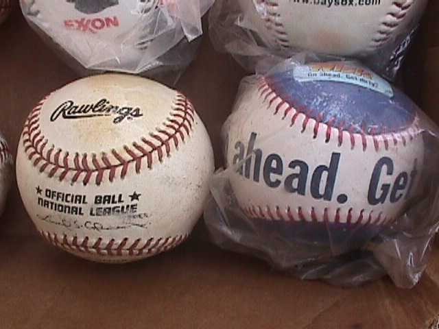 MIXED LOT Various Novelty and OTHER Baseballs