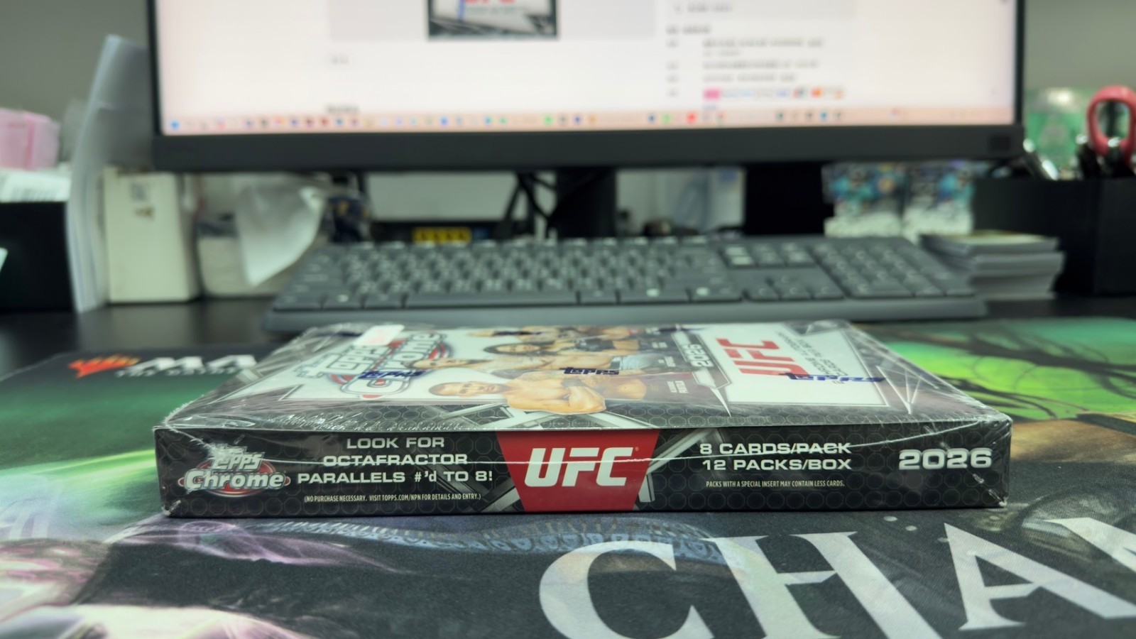 UFC 2026 TOPPS CHROME HOBBY BOX