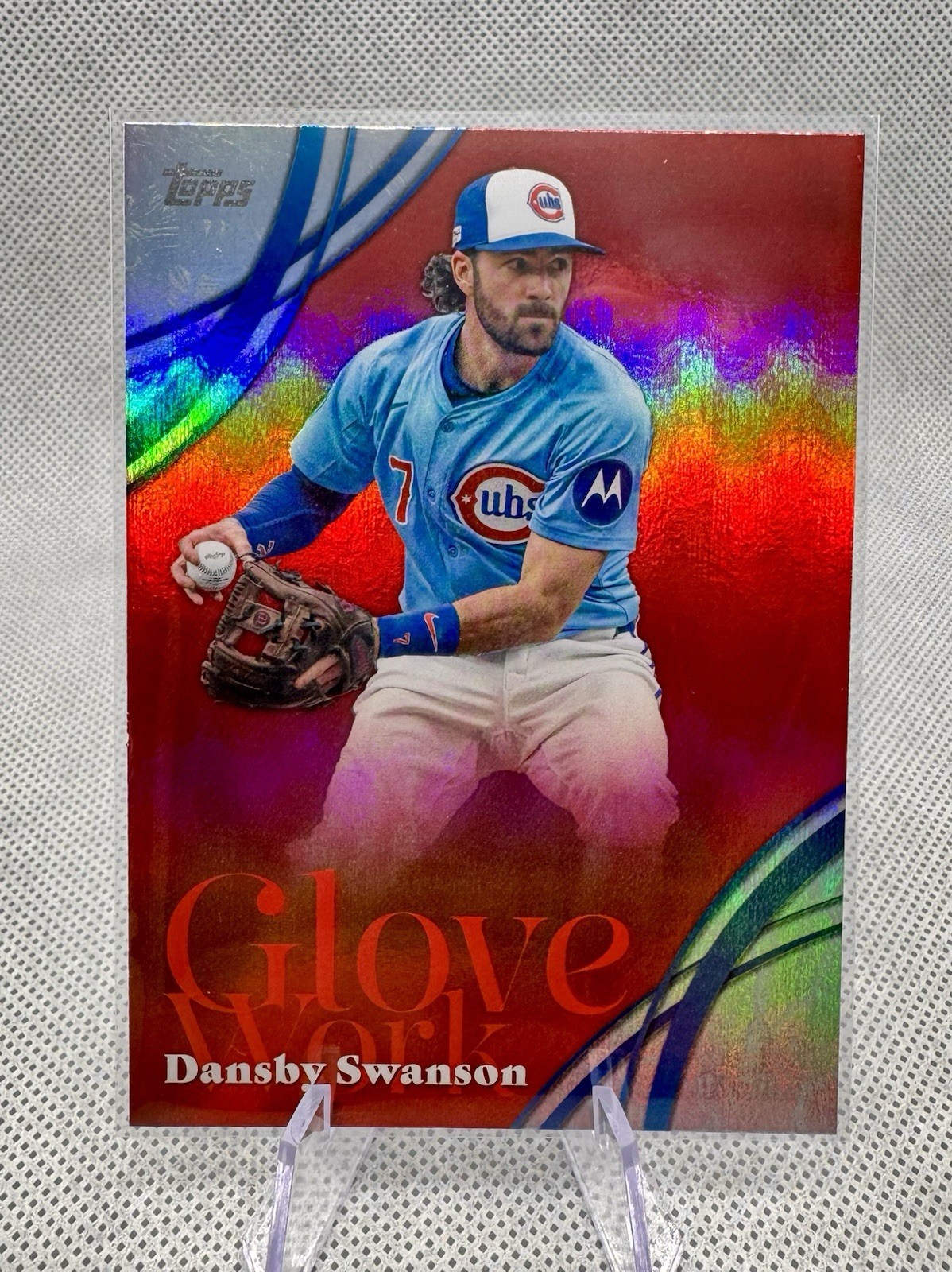 2026 Topps Series 2 Glove Wok Dansby Swanson #GW-23 Cubs