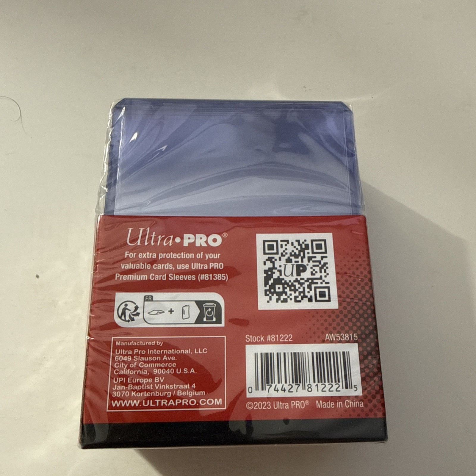 Ultra 25 PRO Pack 3″x4″ Clear Regular Cards Toploaders Holder Protector Storage