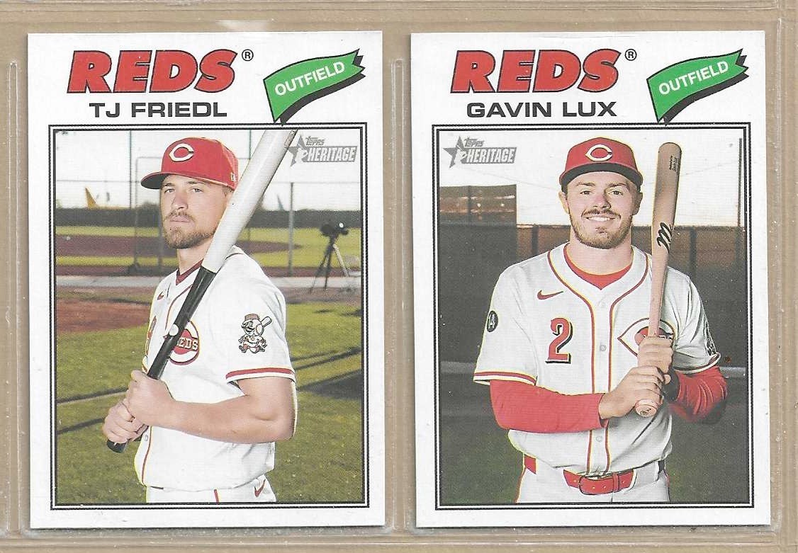 2026 Topps Heritage CINCINNATI REDS Base Team Set of (11) Elly Burns Stewart