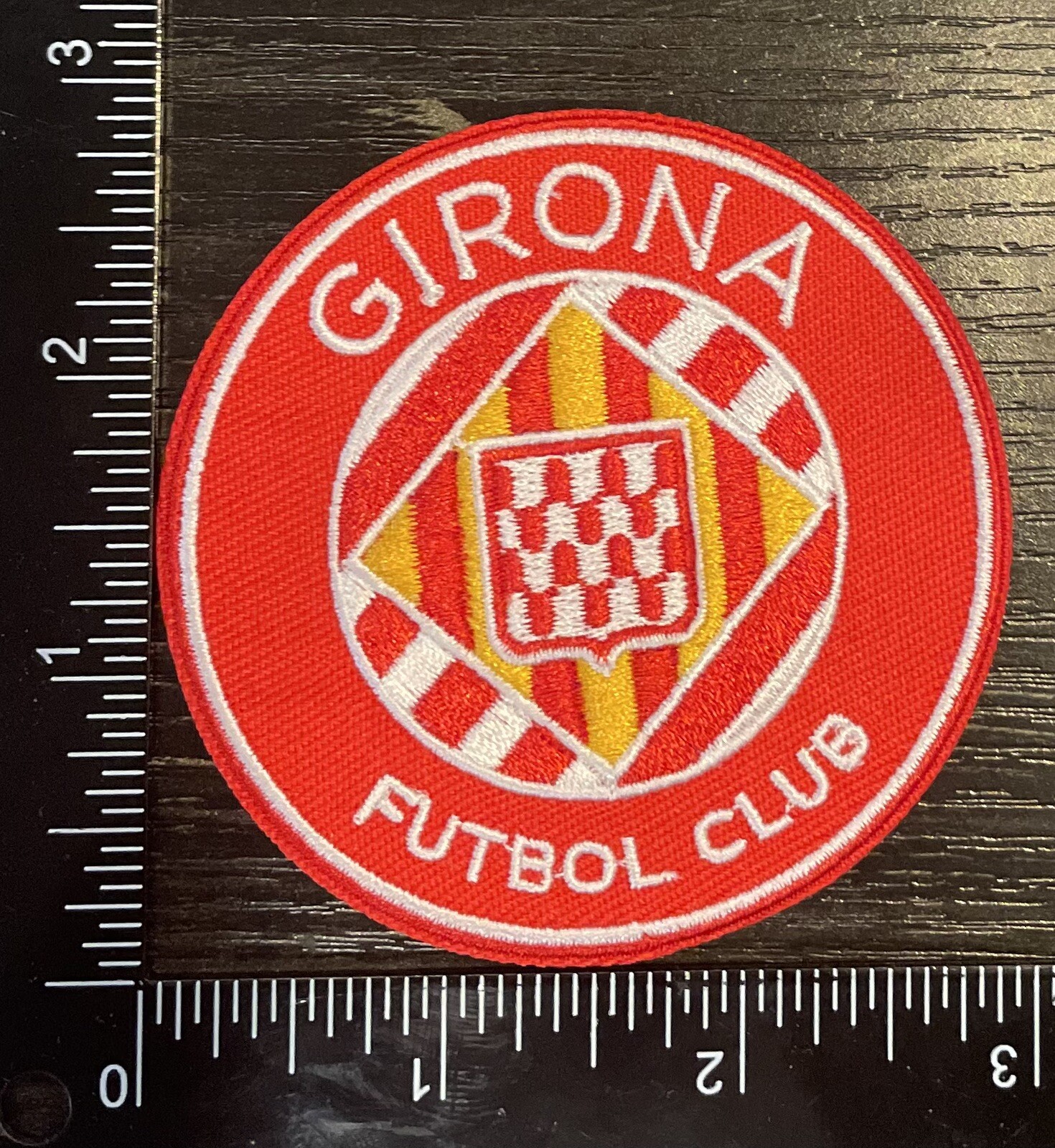 GIRONA FC IRON ON PATCH LA LIGA SPANISH FUTBOL SOCCER