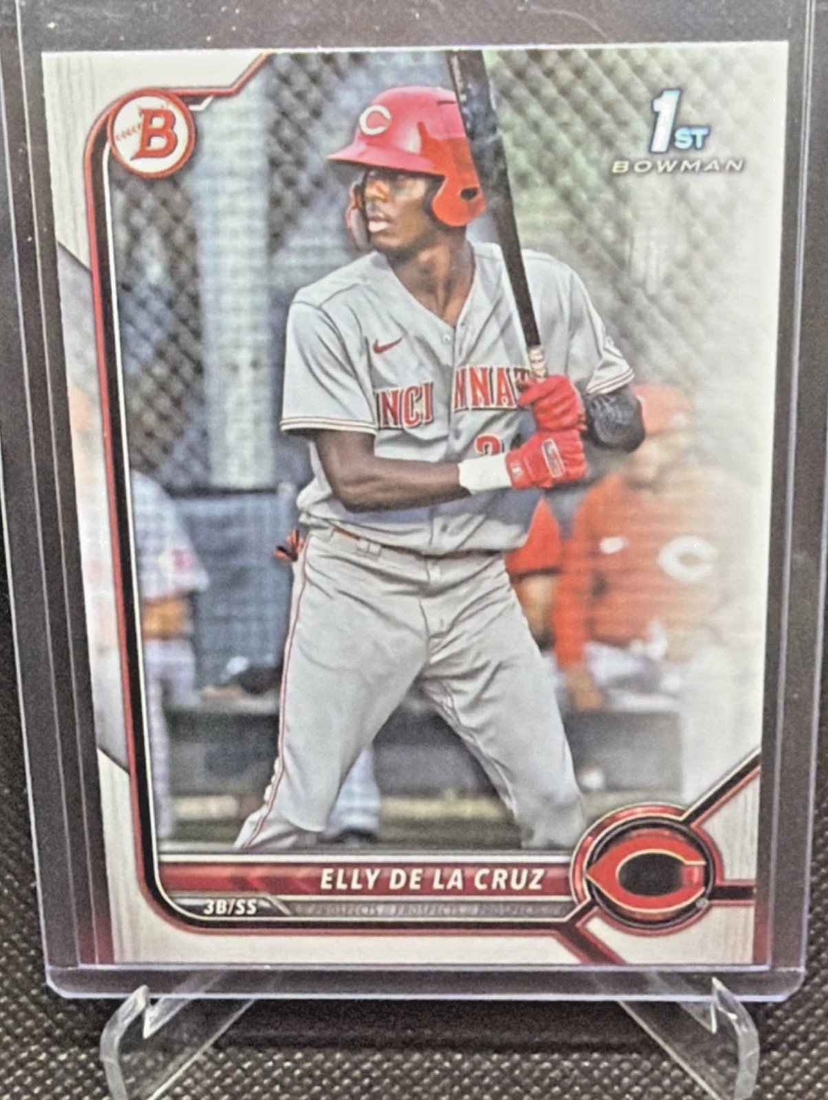 2022 Bowman Chrome 1st Elly De La Cruz Rookie Card #BCP-50 Clean Surface RC MINT