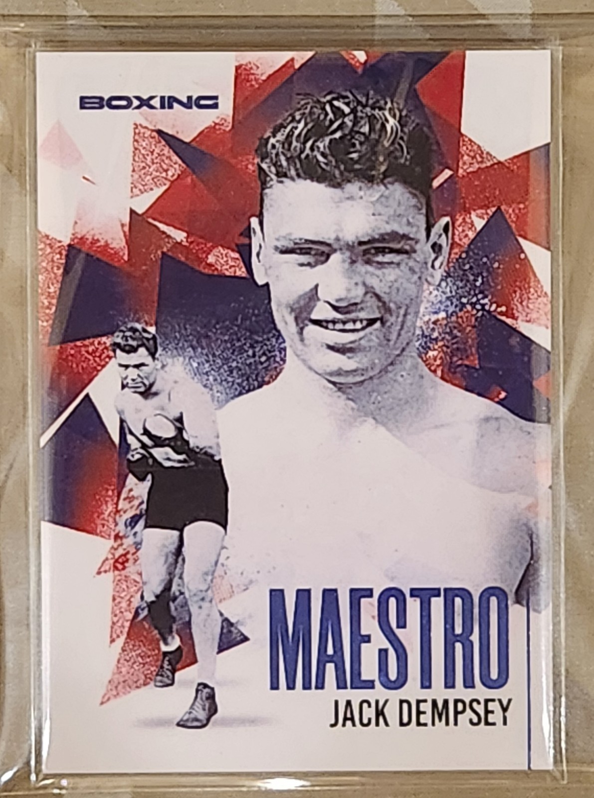 2026 Futera Multi Sport BOXING Maestro JACK DEMPSEY Trading Card#1 /19