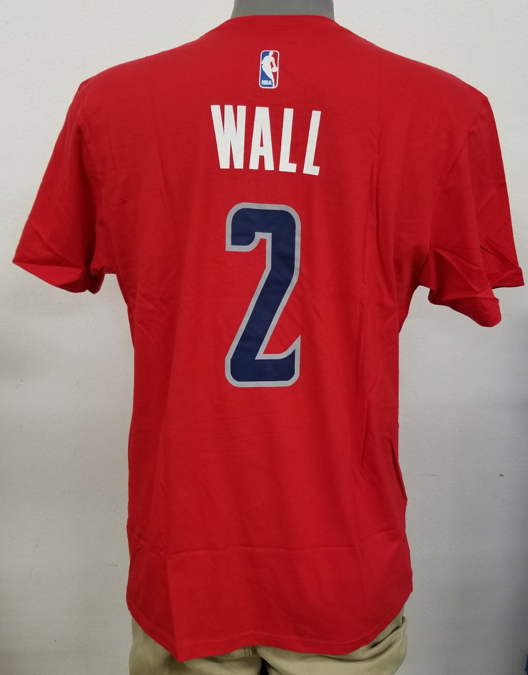 John Wall Washington Wizards NBA Basketball Go-To Tee Mens T-Shirt NWT Choose Sz