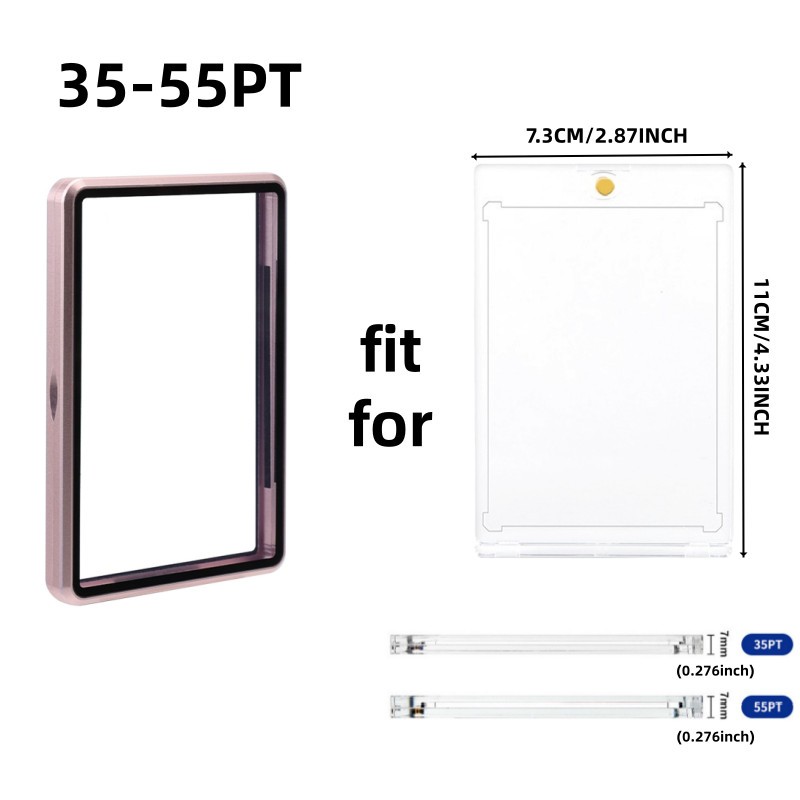 One Magnetic Trading Card Protector Ultra Metal Touch for PRO 35PT 130PT Holder