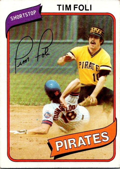 Tim Foli – 1980 Topps – # 246 – Pirates