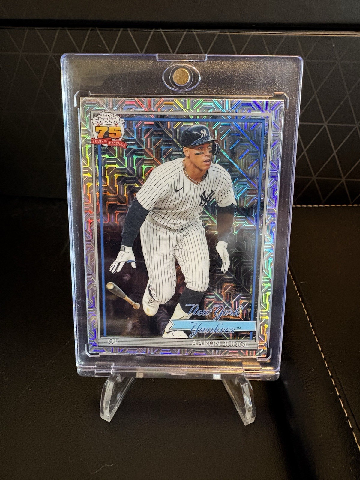 2026 Topps Series 1 Silver Pack Aaron Judge Mojo Refractor #91C-82 Yankees