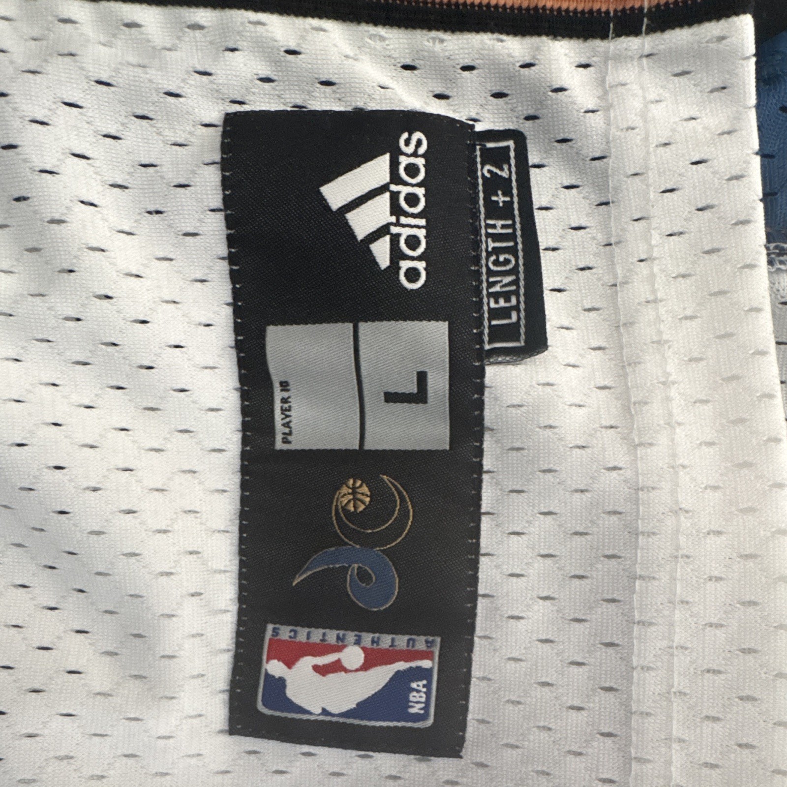 adidas NBA Washington Wizards Gilbert Arenas #0 White Swingman Jersey L