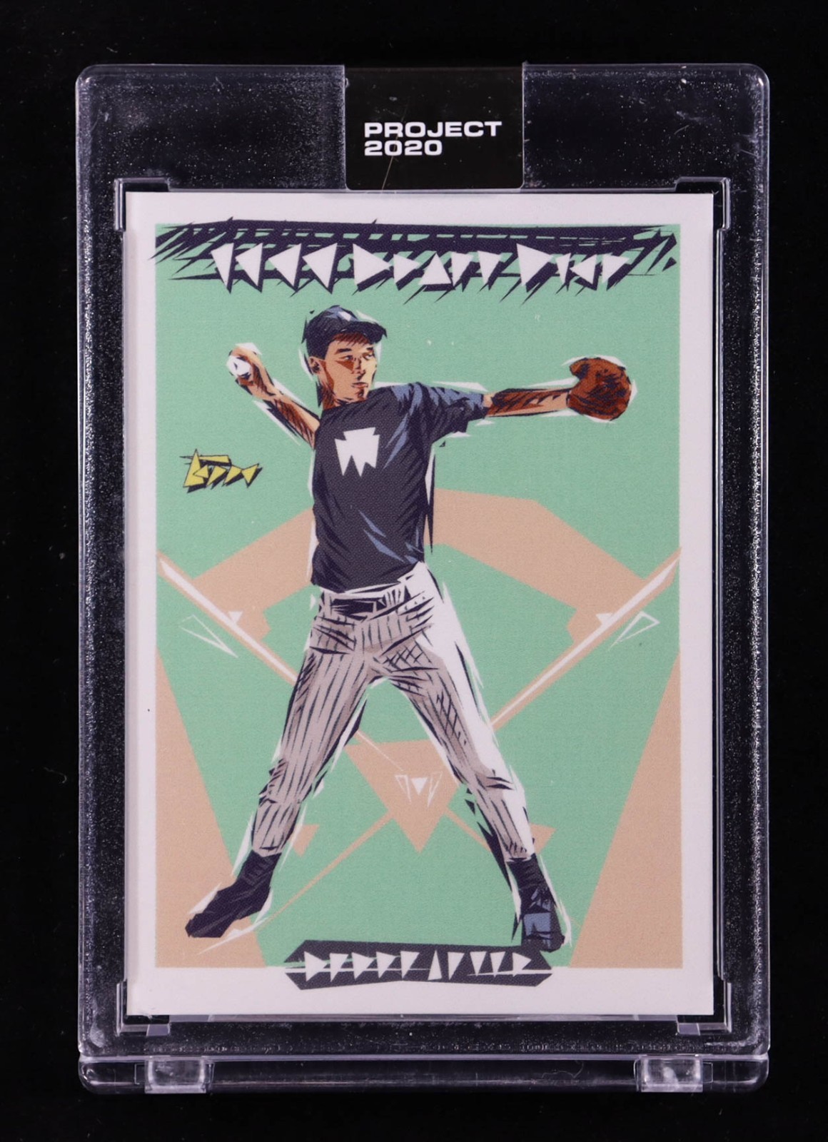 Yankees Derek Jeter 2020 Topps Project 2020 335 Naturel Card Sealed Encapsulated