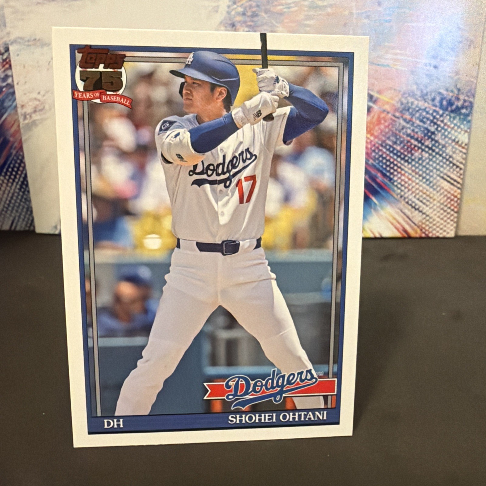SHOHEI OHTANI 2026 Topps Series 2 Baseball Insert Card 91 Anniversary #91B2-1
