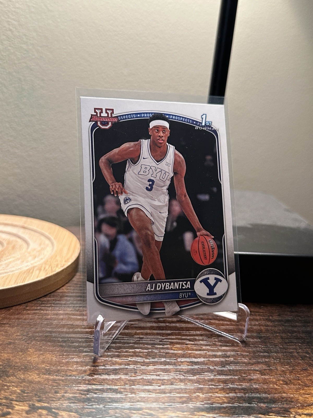 AJ Dybantsa 2025-26 Bowman Basketball Prospects #BPP-1 BYU 1st Bowman Paper