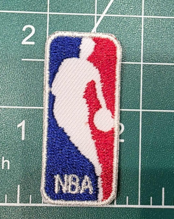 NBA Basketball Small Logo 1.75″ Iron On Embroidered Patch