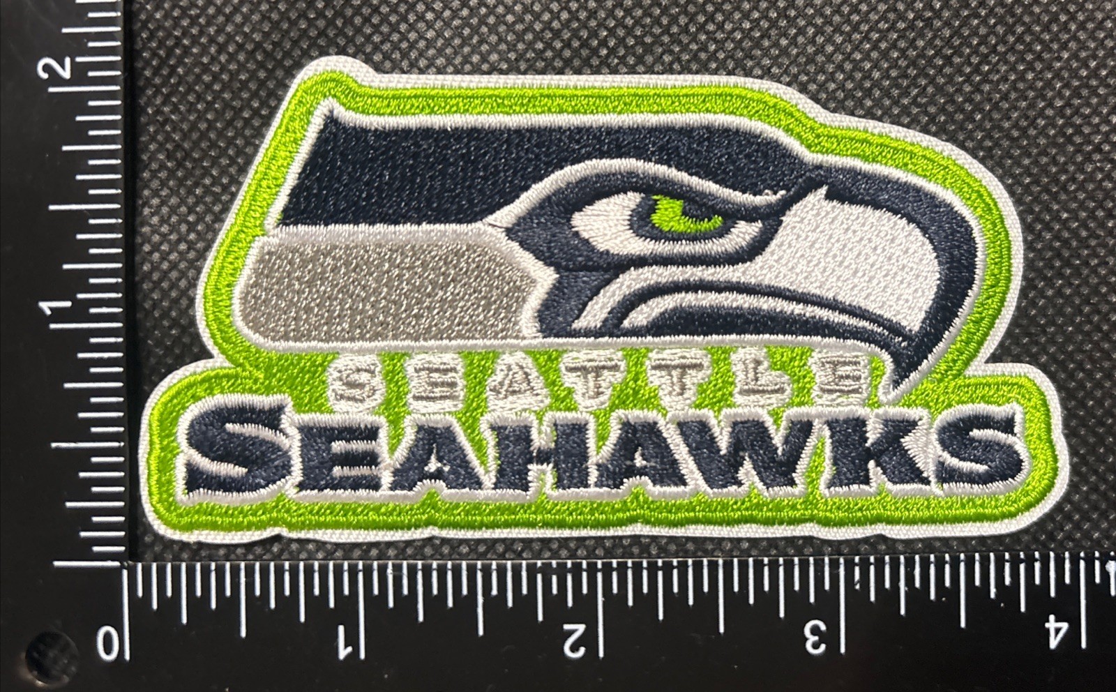 SEATTLE SEAHAWKS NFL FOOTBALL IRON ON EMBROIDERED PATCH SEE PHOTOS