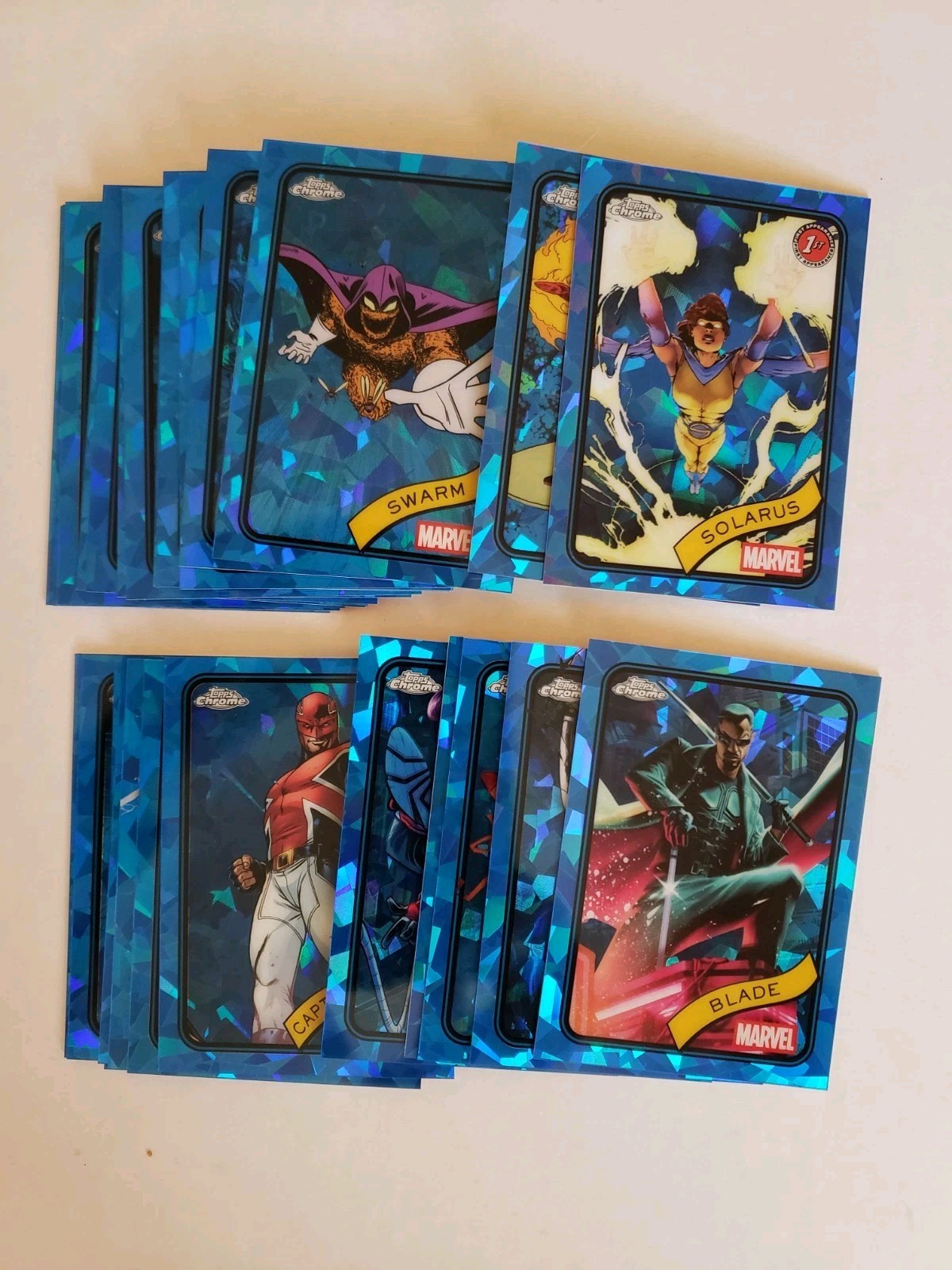 2025 Topps Chrome Marvel Blue Sapphire base #1-200 *Pick Your Card*