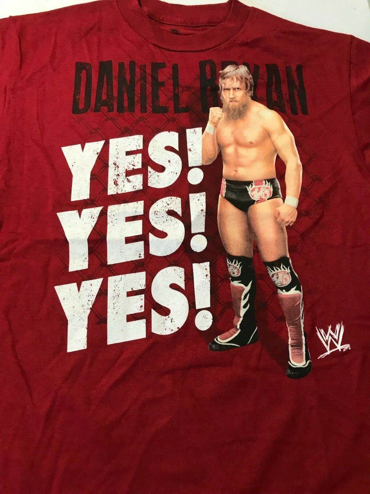 WWE WRESTLING DANIEL BRYAN YES YES YES T-SHIRT YOUTH X-LARGE NEW
