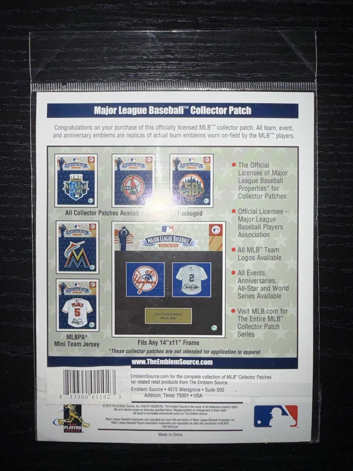 The Emblem Source Official MLB 1999 World Series Collector Patch Unopened