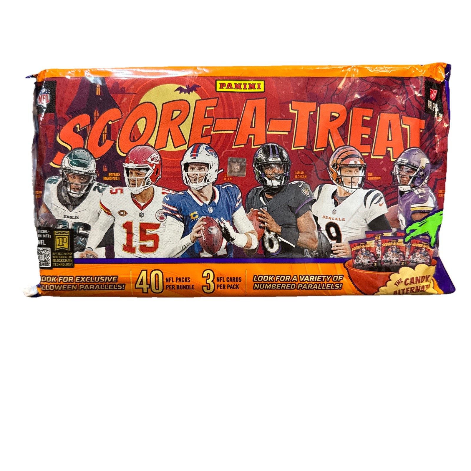 Panini Halloween 2025 Score-A-Treat Football Trading Cards