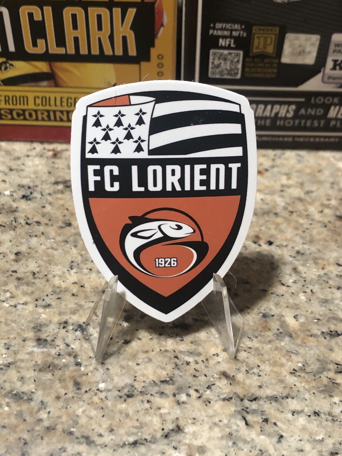 FC LORIENT Soccer Team Logo 2.5in Decal Sticker Stickers Futbol French League