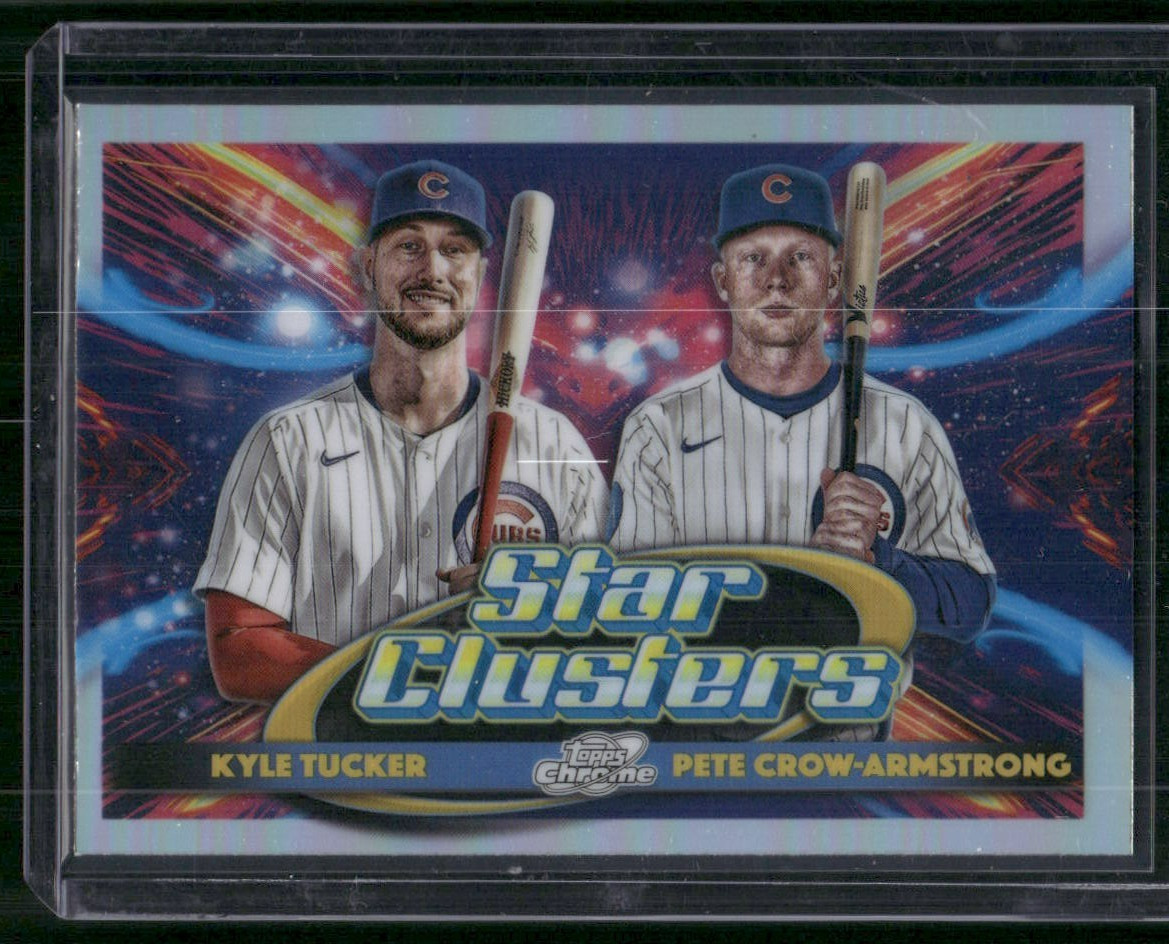 2025 Topps Cosmic Chrome – Star Clusters Kyle Tucker, Pete Crow-Armstrong E511