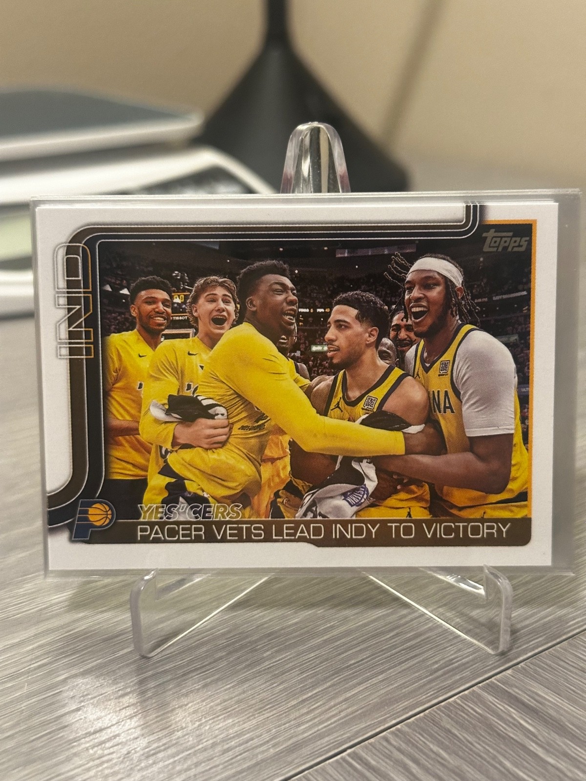 2025-26 Topps – YES’CERS – Indiana Pacers Team Card/Checklist